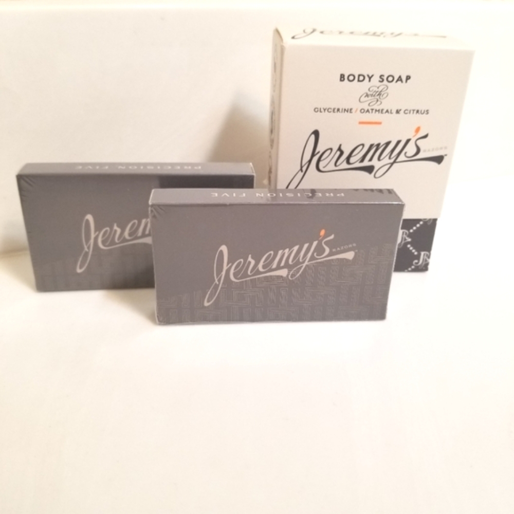 New Body Soap Razor Blades Jeremy"s